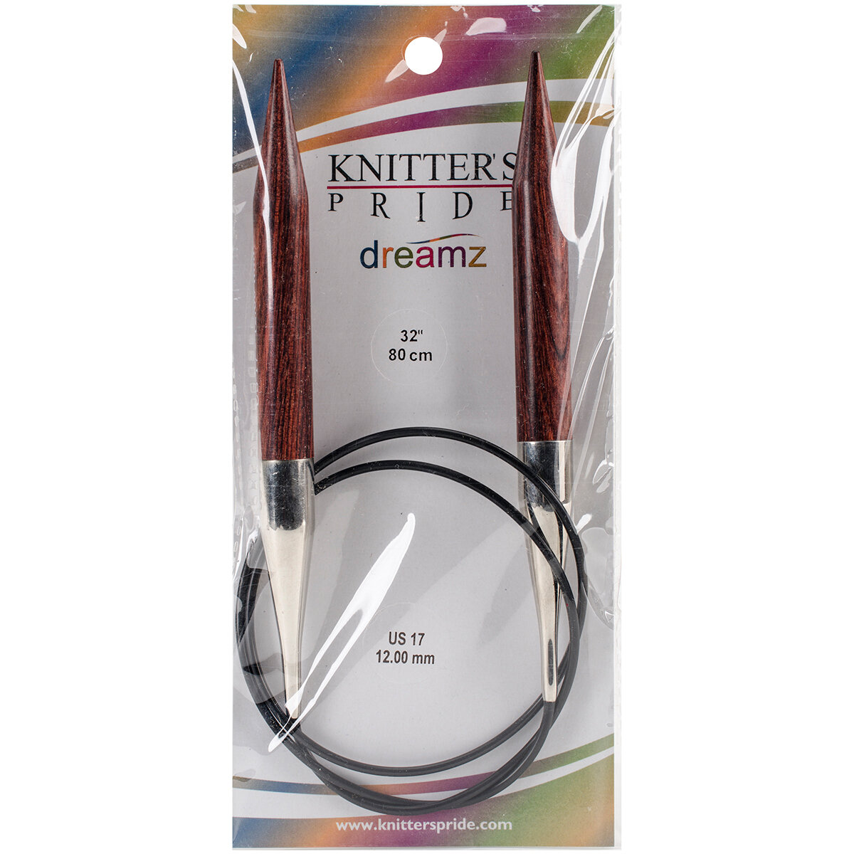 Knitter's Pride-Dreamz Fixed Circular Needles 32"-Size 17/12mm -KP200278